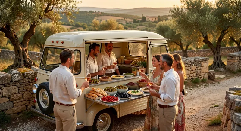 Food truck lieu sans cuisine Provence