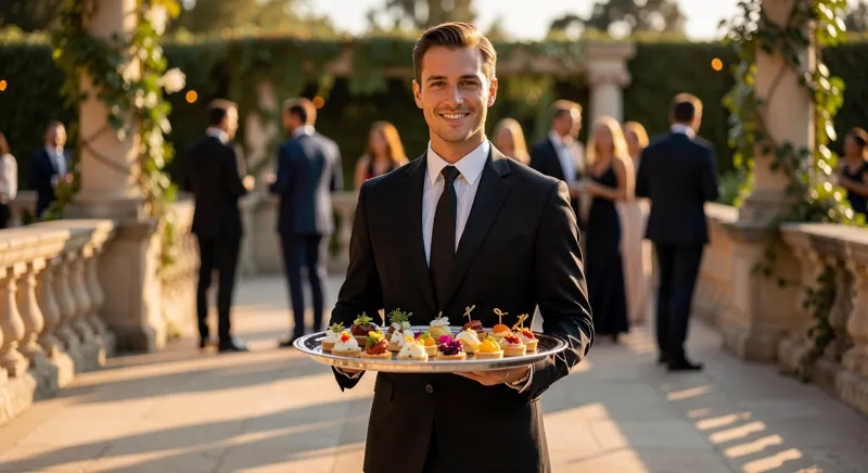 Service professionnel aux convives