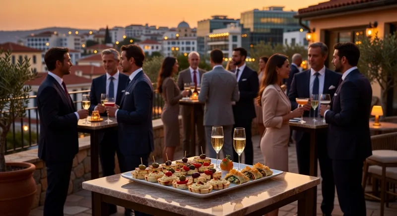 Cocktail dînatoire entreprise