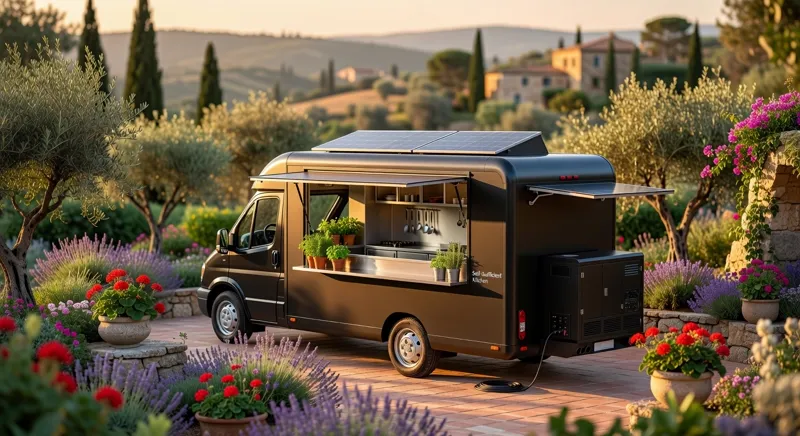 Food truck autonome en énergie