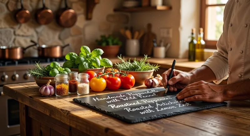 Menu entièrement personnalisé selon vos envies