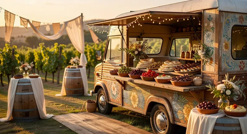 Food truck mariage Provence
