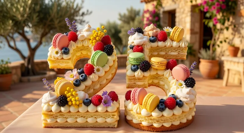 Number cakes et letter cakes personnalisés