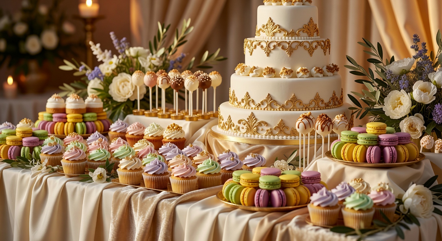 Pâtisserie sur mesure wedding cake Marseille